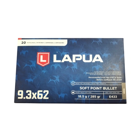 Amunicja Lapua 9,3x62 MEGA 18,5g